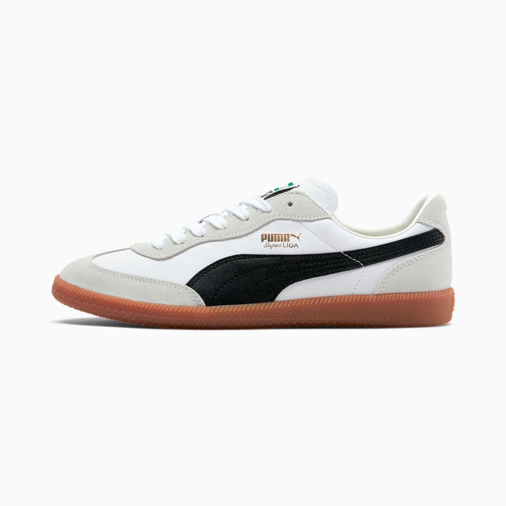 Puma Super Liga OG Retro Férfi Sportcipő - Szürke/Fehér/Fekete ( Hungary - LZRWX4326 )